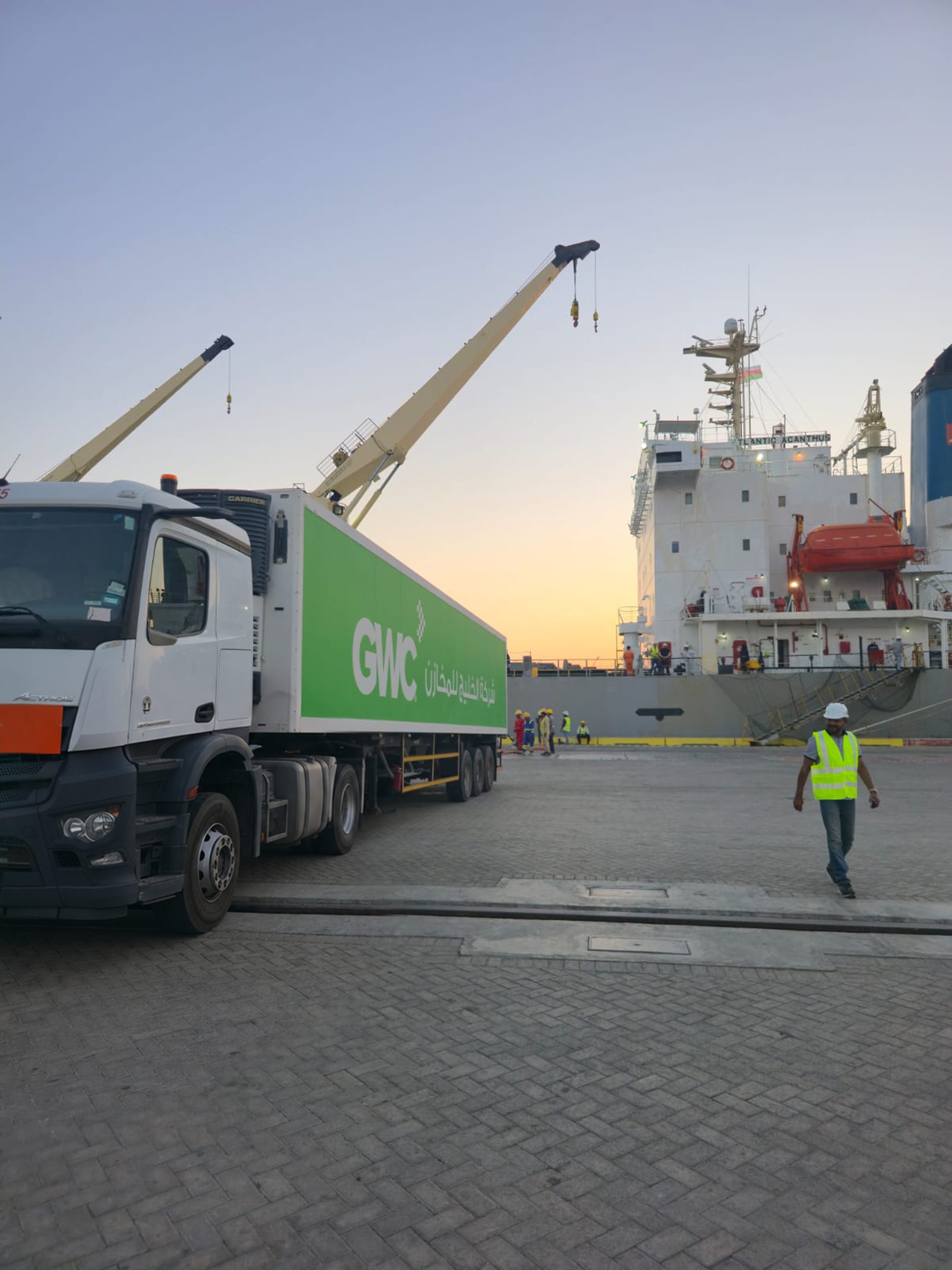GWC Group Strengthens Cold Chain Supply into Qatar Through Landmark Oman Frozen Bulk Vessel Operations